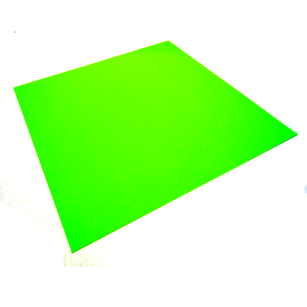 コンサート応援用フィルムシート カッティングシート 蛍光色 (30cm×30cm) グリーン