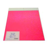 コンサート応援用フィルムシート スパークル (30cm×30cm) 蛍光ピンク