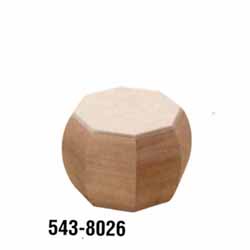 トールペイント 白木 木箱 丸型 正八角形 | ゆめ画材