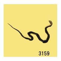 蒔絵シール [No.3159] 蛇 (巳)