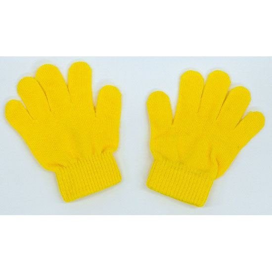 Artec カラーのびのび手袋 黄