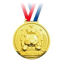 Artec ゴールド3Dビックメダル ライオン（ピース）
