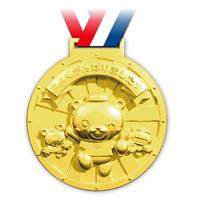 Artec ゴールド3Dビックメダル アニマルフレンズ
