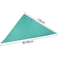 Artec カラースカーフ三角型 緑
