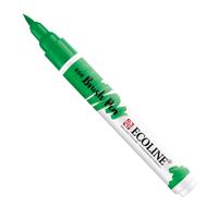 エコライン ブラッシュペン 水性染料インキ フォレストグリーン T1150-6560