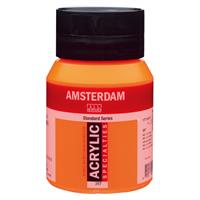 アムステルダム アクリリックカラー 500ml リフレックスオレンジ