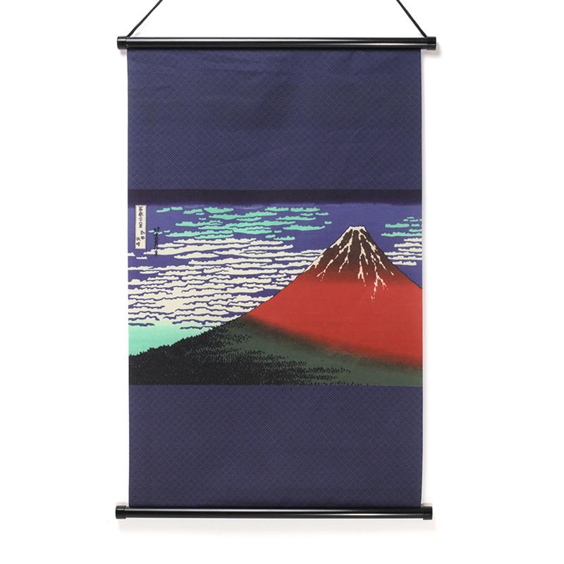 京 タペストリー 赤富士