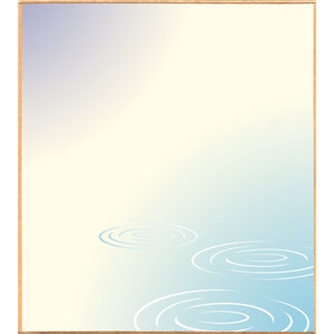 柄入り寸松庵(121×136mm) 水紋 (2)水・紫 【取扱い中止】