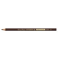 三菱鉛筆 ポリカラー 色鉛筆 7500 ちゃいろ 12本 (1ダース) 【期間限定！ 色鉛筆 夏のお買い得セール対象商品】