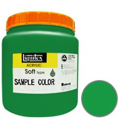 Liquitex リキテックス ソフト 1200ml 蛍光グリーン | ゆめ画材