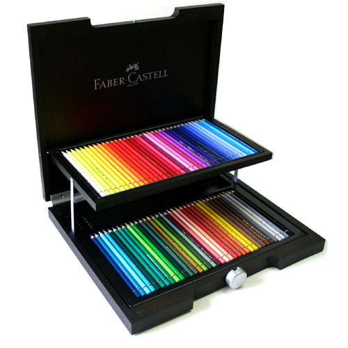 Faber-Castell ファーバーカステル ポリクロモス色鉛筆 72色セット （木箱入）