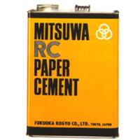 ミツワ ペーパーセメント RC （片面 無伸縮・樹脂加工紙用） 4L