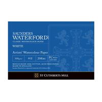 WATERFORD ウォーターフォード 水彩紙 ホワイト・ブロック EHB-PC (ハガキ)