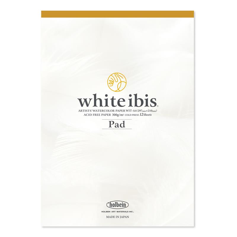 ホワイトアイビス 水彩紙 A4 (210×297mm) パッド WIT-A4 | ゆめ画材