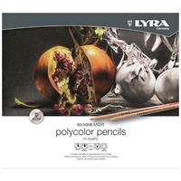 Lyra リラ レンブラント ポリカラー24色セット (メタルボックス) L2001240 【期間限定！ 色鉛筆 夏のお買い得セール対象商品】