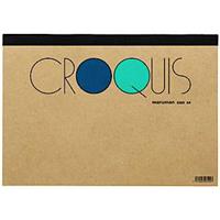 マルマン CROQUIS クロッキーパッド A4（210×297mm） ※白クロッキー紙 【期間限定！クロッキーブックセール対象商品】