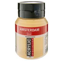 アムステルダム アクリリックカラー 500ml ライトゴールド