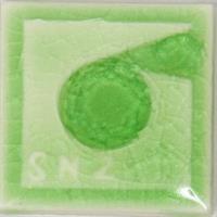 陶芸 釉薬 原料 エコ･ガラス釉 粉末1kg ビクトリアグリーン