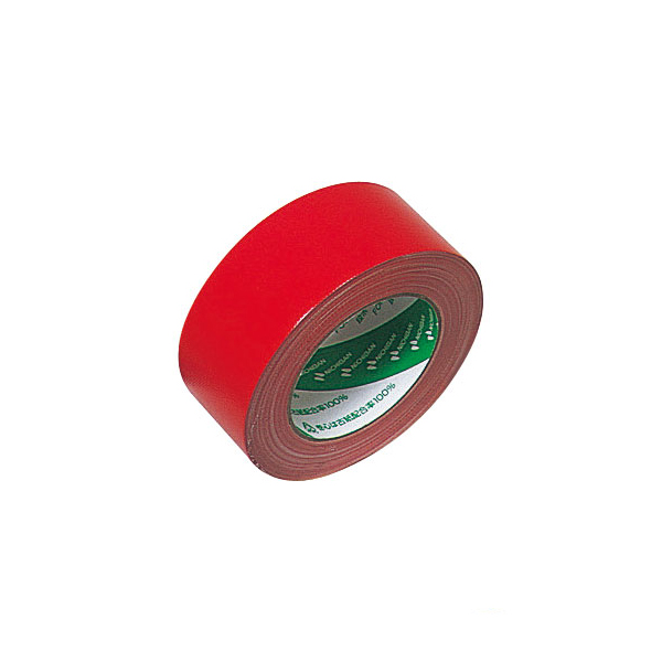 カラー布テープ 赤 50mm×25m巻