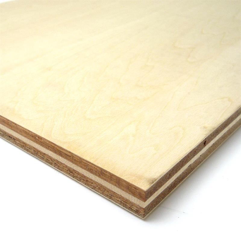 木工素材 シナ合板材 G (12×225×900mm) 5層