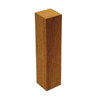 立体木彫素材 A （桂）57×57×250mm