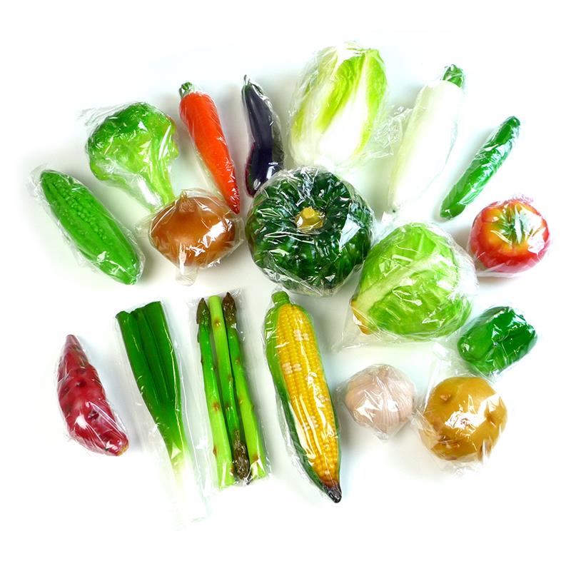 野菜模型セット 18種 20点組 樹脂製