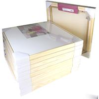 フレーミングキャンバス S6 (410×410) 木製木枠付きキャンバス 10枚セット