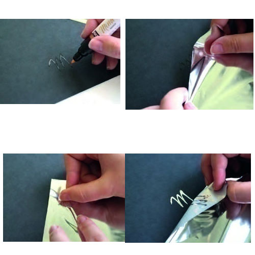 pebeo 立体的な箔押しが出来る ギルディングキット ゴールド | ゆめ画材